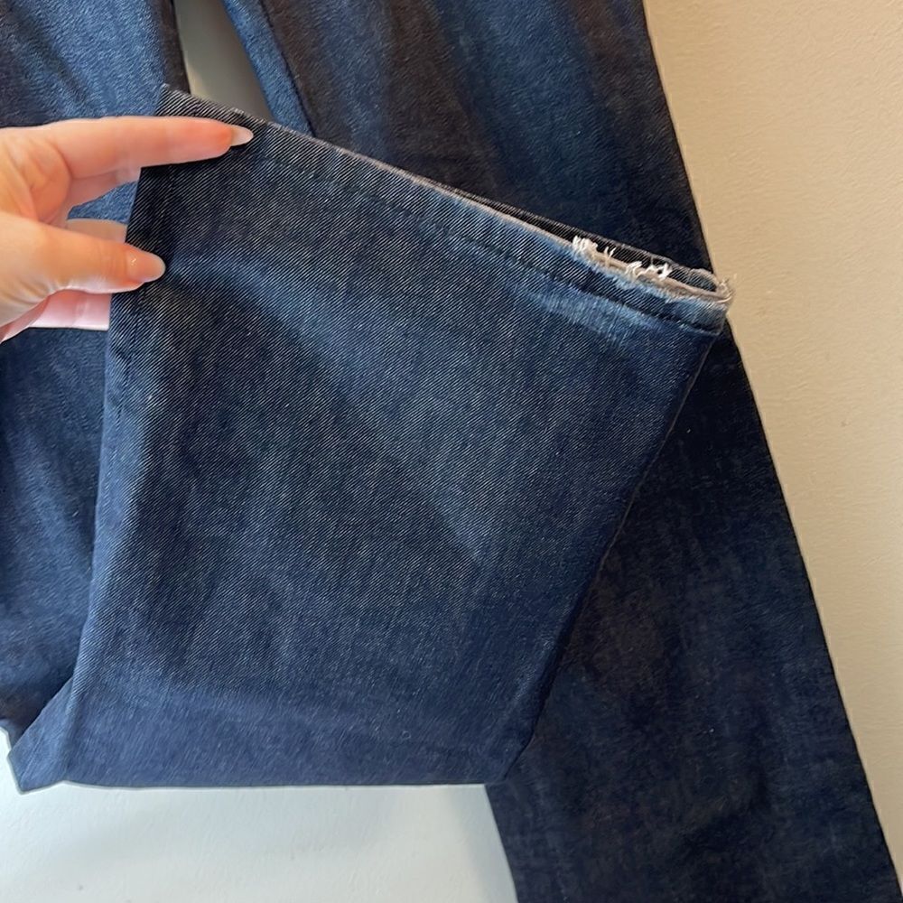 Club Monaco Dark Rinse Wash Bootcut Jeans Tag 28 fits 25/0 IMO See Measurements - Picture 3 of 12